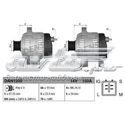 Alternator 2706038090 Toyota