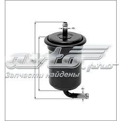 Filtr paliwa KL120 Mahle Original