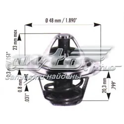 Termostat TH489892 Vernet