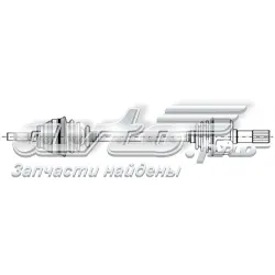 Przegub homokinetyczny przedni zewnętrzny CV30092 Sato Tech