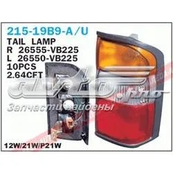 Lampa zespolona tylna prawa 21519B9RA Depo/Loro/Abakus