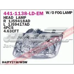 Reflektor lewy 4411138LLDEM Depo/Loro/Abakus