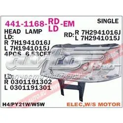 Reflektor lewy 4411168LLDEM Depo/Loro/Abakus