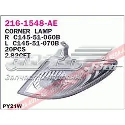 Kierunkowskaz prawy 2161548RAE Depo/Loro