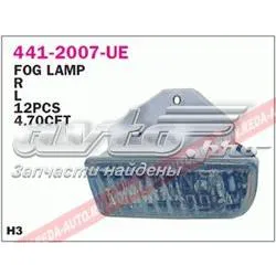 Lampa przeciwmgielna prawa 4412007RUE Depo/Loro/Abakus