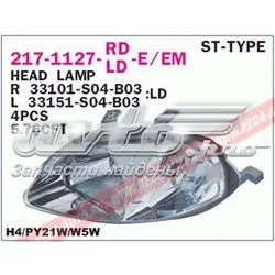Reflektor lewy 3812094E Polcar