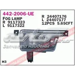 Lampa przeciwmgielna lewa 4422006LUE Depo/Loro/Abakus
