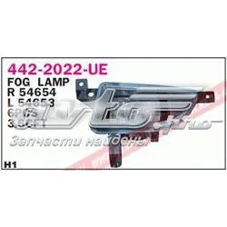 Lampa przeciwmgielna prawa 4422022RUE Depo/Loro/Abakus