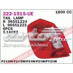 Lampa zespolona tylna lewa 2221915LUE Depo/Loro/Abakus