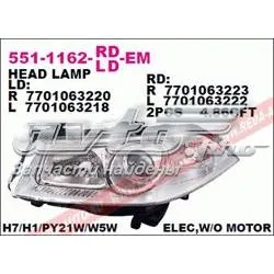 Reflektor prawy 5511162RLDEM Depo/Loro