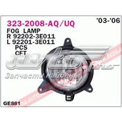 Lampa przeciwmgielna prawa 3232008RUQ Depo/Loro/Abakus