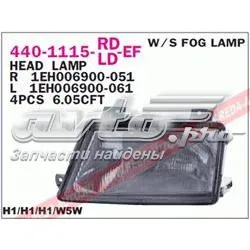 Reflektor prawy 4401115RLDEF Depo/Loro/Abakus