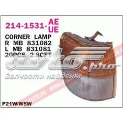 Lampa zespolona (kierunkowskaz) lewa 2141531LAE Depo/Loro/Abakus