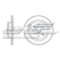 Tarcza hamulcowa przednia SD1021 Sangsin