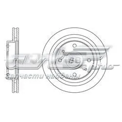 Tarcza hamulcowa przednia SD1045 Sangsin