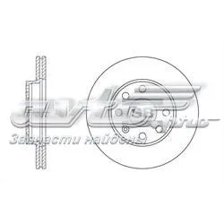 Tarcza hamulcowa przednia SD3004 Sangsin