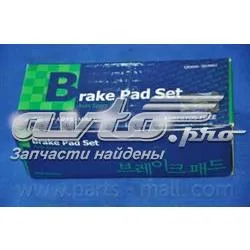 Klocki hamulcowe przednie tarczowe PKA002 Parts-Mall