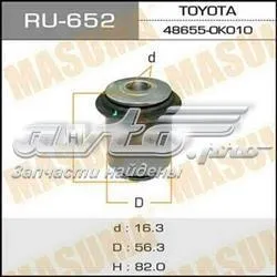 Silentblock przedniego wahacza dolnego 486550K010 Toyota