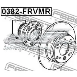 Piasta tylna 0382FRVMR Febest