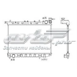 Chłodnica silnika PL021099 Koyorad