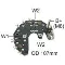 Mostek prostowniczy alternatora = Moster diodowy alternatora Citroen C5 1 DE