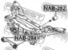 Silentblock tylnej belki Nissan Qashqai 1 J10