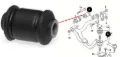 Silentblock przedniego wahacza górnego Volkswagen Transporter 70B, 70C, 7DB, 7DK, 70J, 70K, 7DC, 7DJ