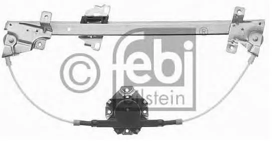 Mechanizm podnoszenia szyby drzwi przednich lewych 140107 Opel