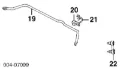 Tuleja stabilizatora przedniego Mitsubishi Sigma F16A