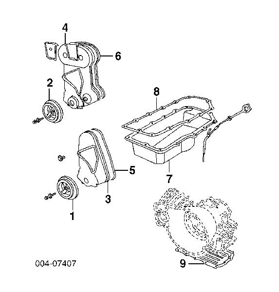 Miska olejowa silnika Dodge Neon 
