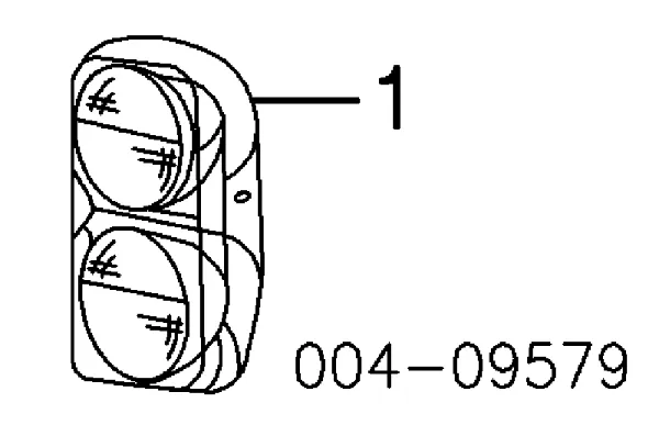 Lampa zespolona tylna lewa 55155829AF Chrysler