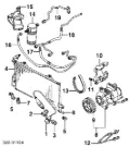 Pas napędowy mechanizmów Opel Calibra 85