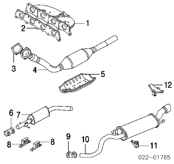 Poduszka mocowania tłumika 1J0253144E VAG