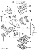 Napinacz paska rozrządu Audi A8 4E2, 4E8