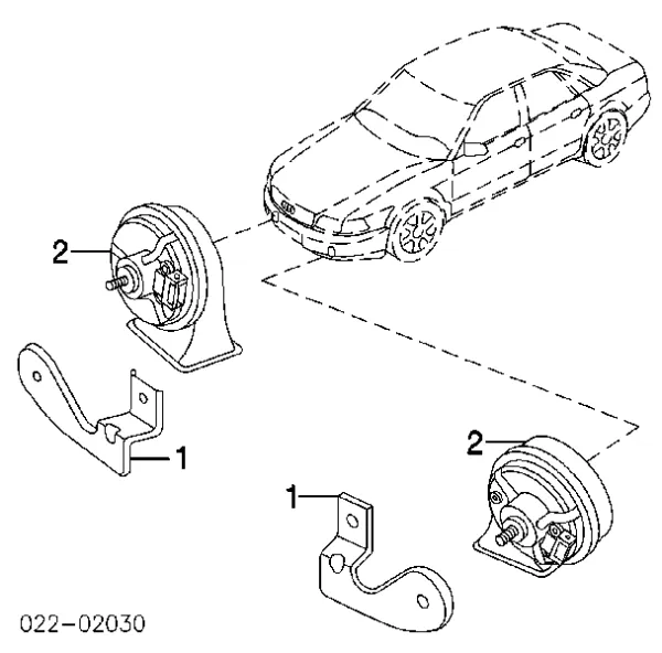 Sygnał dźwiękowy (klakson) Peugeot 407 cena, od