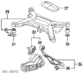 Korpus osi tylnej Audi A8 4E2, 4E8