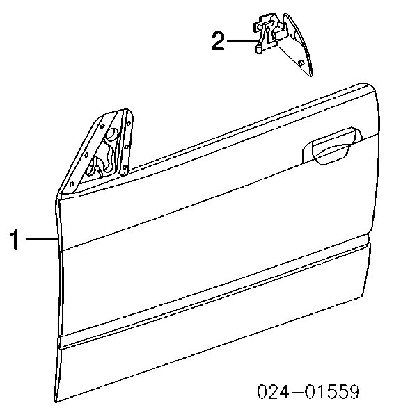 Drzwi przednie lewe BMW 3 E36