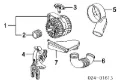 Regulator alternatora (przekaźnik ładowania) BMW 5 E39