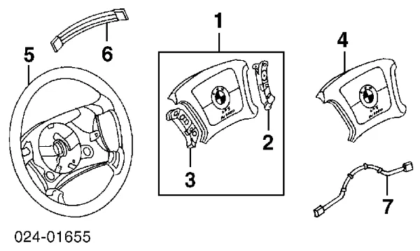 Kierownica BMW 3 E46