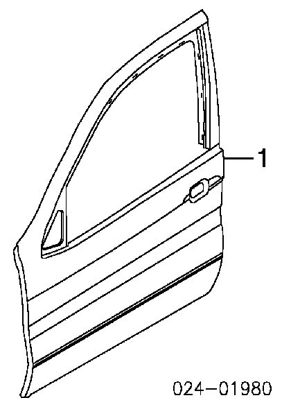 Drzwi przednie lewe BMW X5 E53