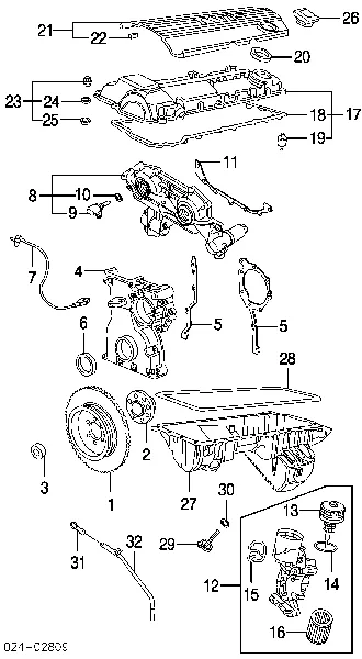 Filtr oleju 11427512300 BMW