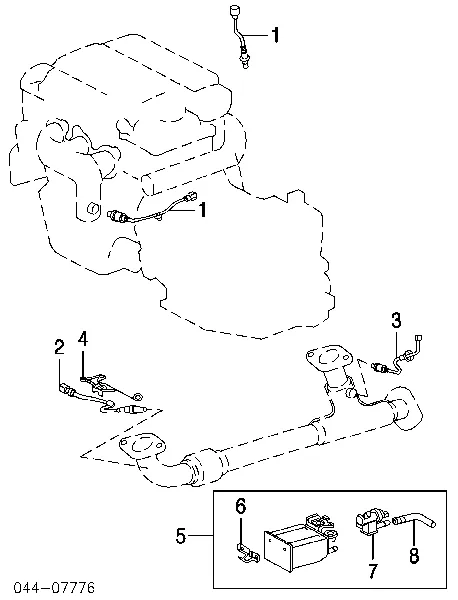 Sonda lambda czujnik tlenu przed katalizatorem MRB40774 MarkBest