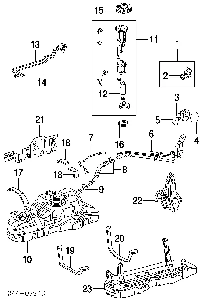 Element-turbina pompy paliwa DFP4340 Dreik