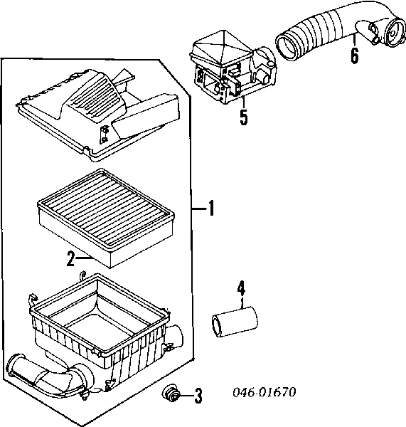 Filtr powietrza 859129620 VAG