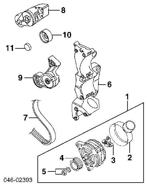 Alternator CMA736IR MSG