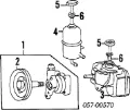 Pas napędowy mechanizmów Audi 90 89, 89Q, 8A
