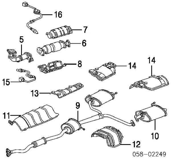 Sonda lambda Honda Accord