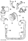 Pas napędowy mechanizmów Toyota Land Cruiser J8