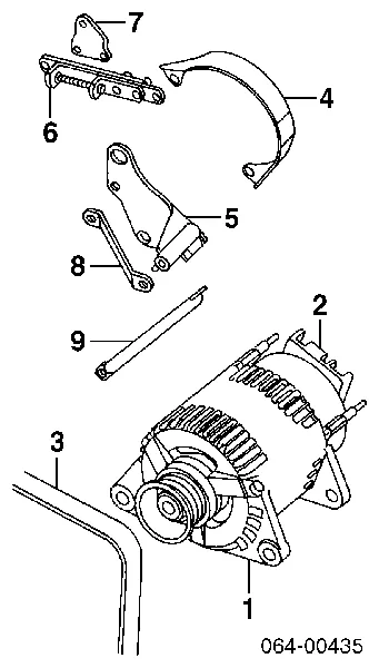 Pas napędowy mechanizmów 4PK1267 Continental/Siemens