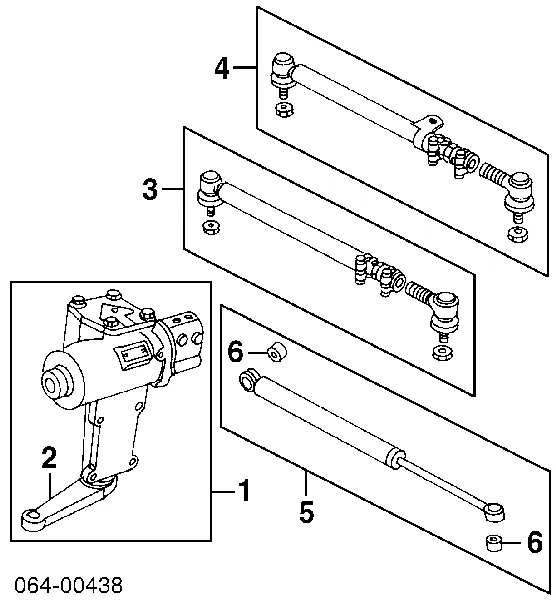 Mechanizm kierowniczy (reduktor) Land Rover Discovery II